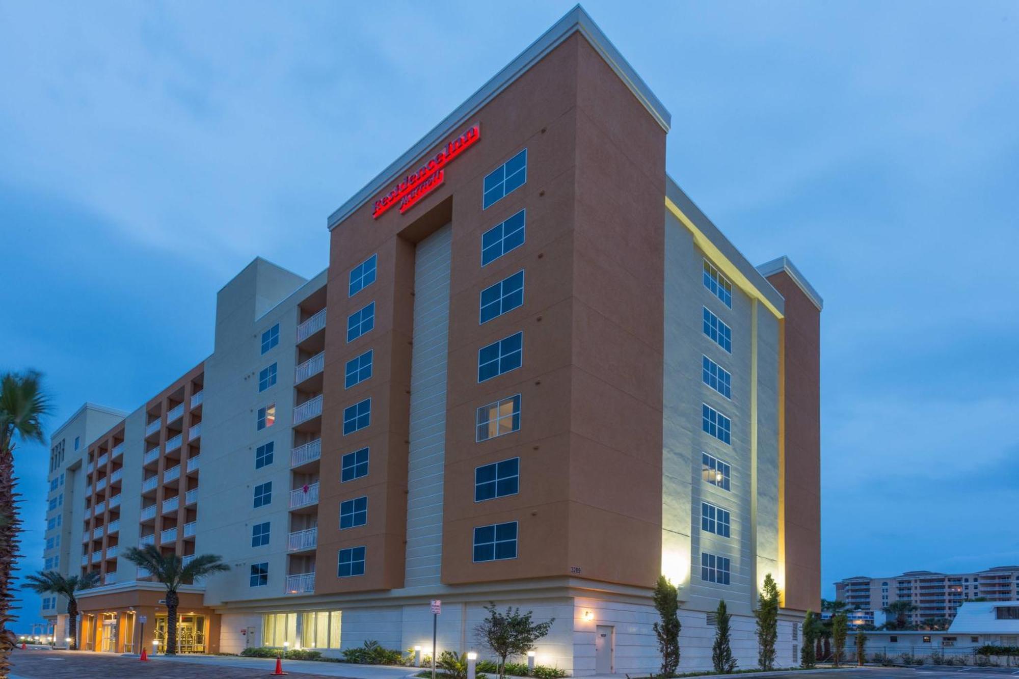 Daytona Beach Shores Residence Inn By Marriott Daytona Beach Oceanfront מראה חיצוני תמונה