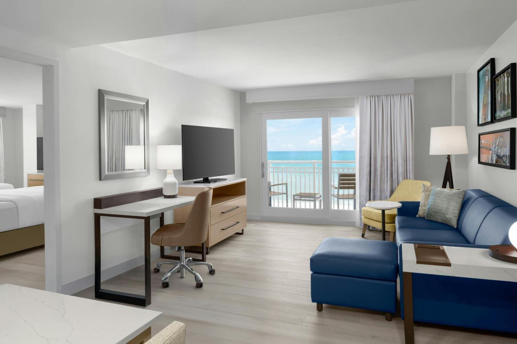 Daytona Beach Shores Residence Inn By Marriott Daytona Beach Oceanfront מראה חיצוני תמונה