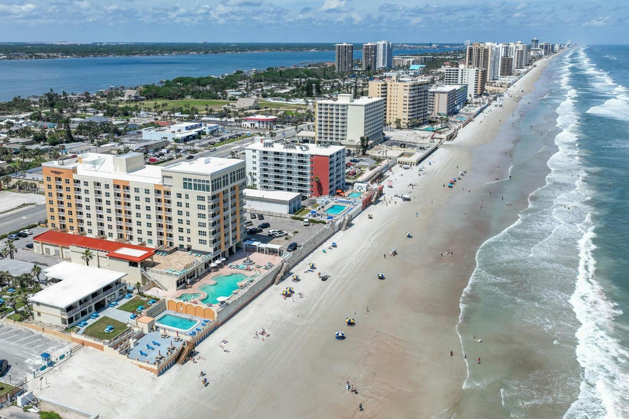 Daytona Beach Shores Residence Inn By Marriott Daytona Beach Oceanfront מראה חיצוני תמונה